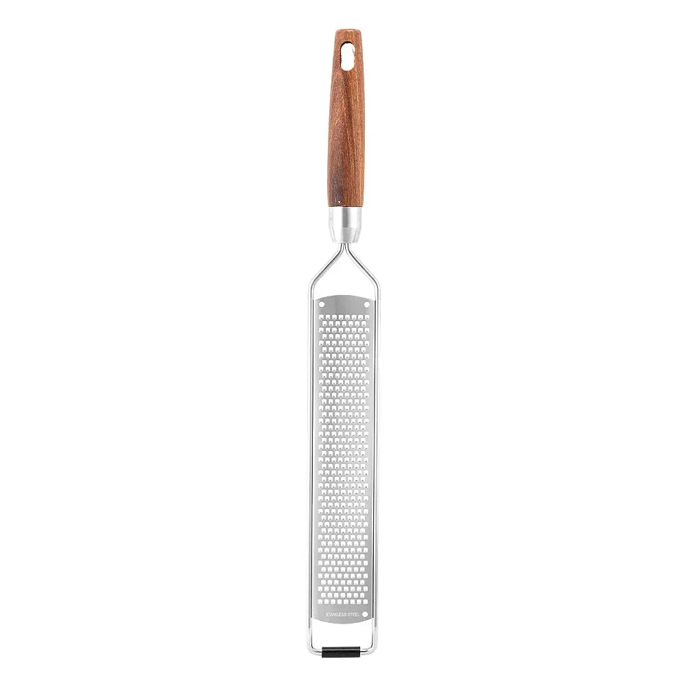 Stainless Steel Cheese Grater Slicer Lemon Zester Chocolate Chopper Fruit Peeler Planer Non-Slip Handle Lightweight Cook Gadgets