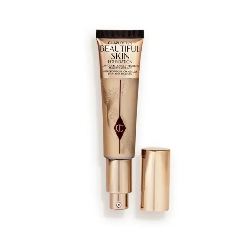 Charlotte Tilbury Airbrush Flawless Foundation Beautiful Skin Foundation Soft-matte Full-coverage Natural Foundation Radiant Glo — image 14