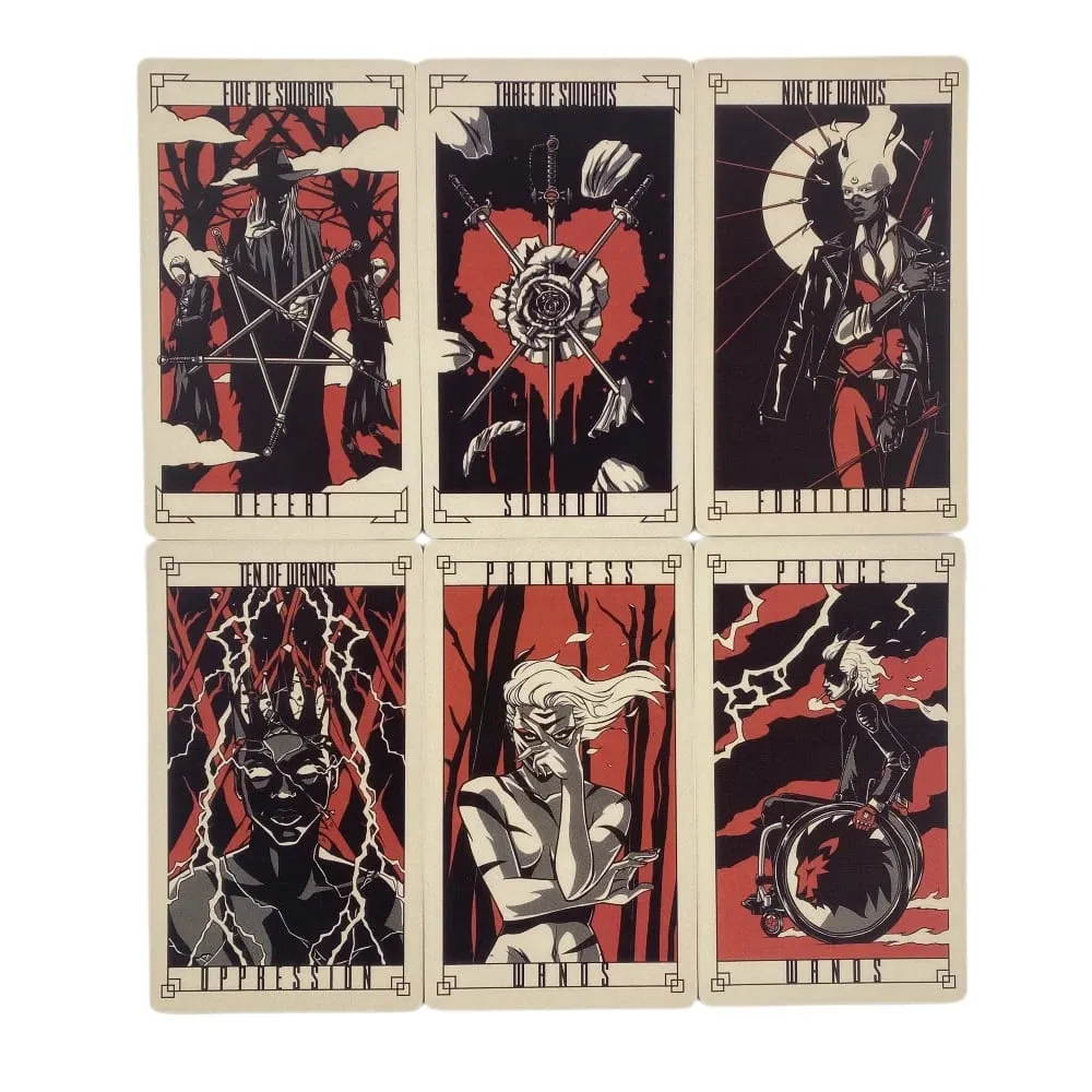 The Lost Hollow Tarot Cards For Women Girls Board Game Tarot Oracle Party Astrology The Green Witch Card Game