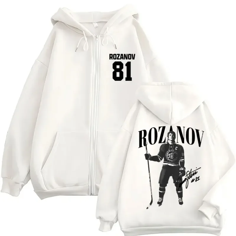 Verwarmde Rivaliteit Ilya Rozanov 81 Zip Up Hoodies Mannen Vrouwen Vintage Mode Vest Sweatshirt Losse Fleece Casual Jassen Streetwear