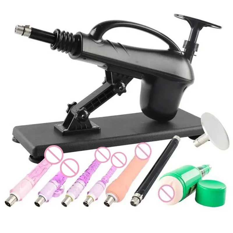 Portable Automatic Masturbation Machine for Women with Big Dildo Men's Sex Toy Pumping Gun for Couples — image 25