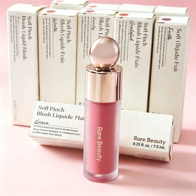 Rare Beauty Soft Pinch Liquid Blusher Silky Waterproof Moisturizing Woman Makeup Happy Hope Bliss Wonder Believe Blush Liquide — image 13