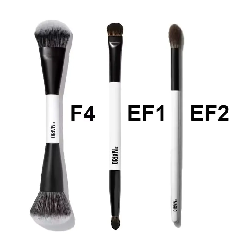 Mario Brush Set and 4-in-1 Glow Blush Blush Filter Flush Eye Check Blush Palette Matte Shimmer Long Lasting Women Daily Cosmetic — image 10