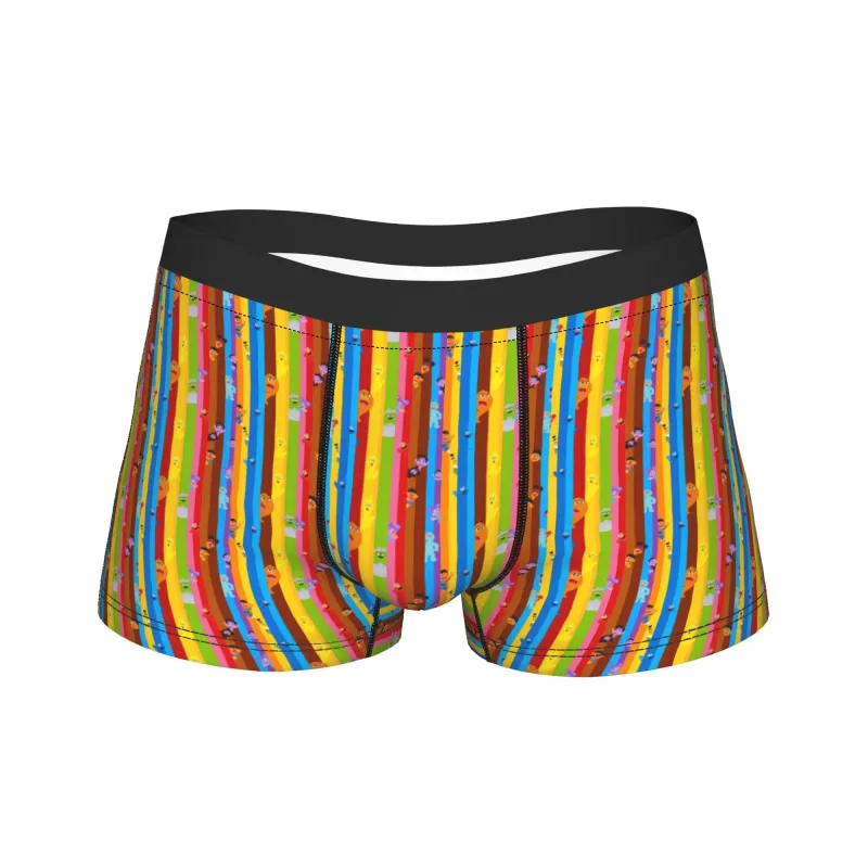 S-Sesames Streets Tango Elmo & Grover Unterwäsche Herren Shorts Slips Lustige Boxershorts Qualität Customs Oversize Höschen — image 27