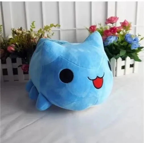 15/30CM Bugcat Capoo Plush Toy Anime Blue Cat Worm Cosplay Doll Stuffed Pillow for Gift — image 9