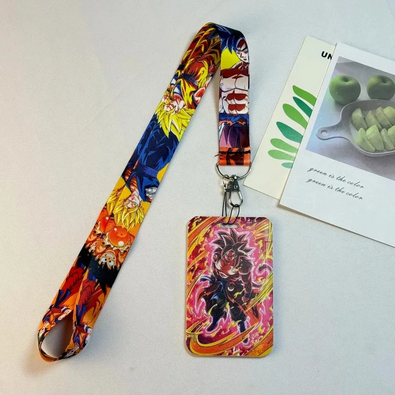 Dragon Ball Credential Holder Japanese Anime Lanyards for Key Neck Strap For Card Badge Gym Keychain Keyring Accessories Gifts — image 31