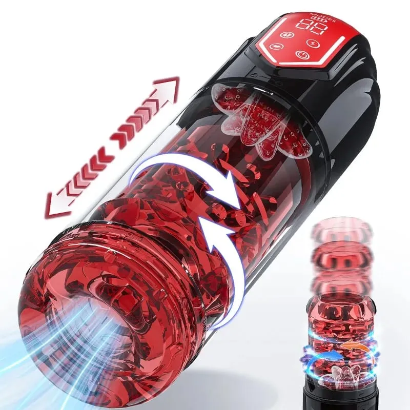 อัตโนมัติชายหมุน Mastubator ดูดอมควยเครื่องสำเร็จความใคร่คัพเพศของเล่นผู้ใหญ่สินค้าสำหรับชายช่วยตัวเองอุปกรณ์ — image 1