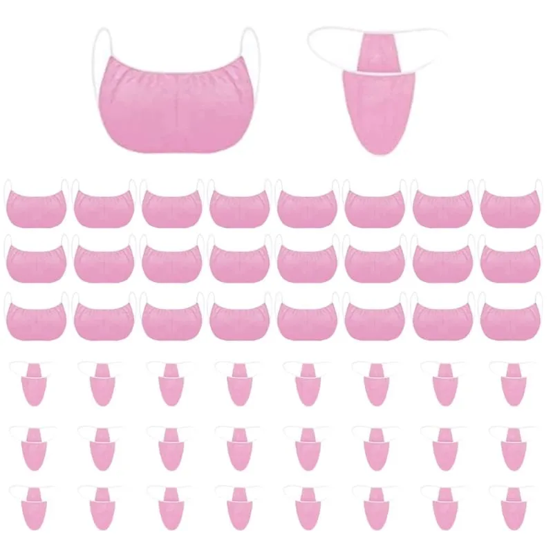50-teiliges Einweg-Unterwäscheset aus Vliesstoff, atmungsaktiv, für die Reise unverzichtbar, für Frauen, hygienisch, einzeln verpackt — image 2