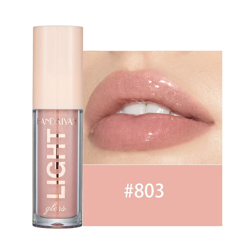 12 Colors Mirror Pearl Lip Gloss Long-lasting Moisturizing Shine Glitter Lip Glaze Waterproof Glass Liquid Lipstick Women Makeup — image 8
