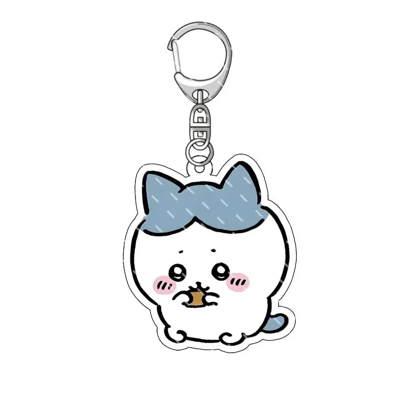 jiyi Pendant Anime Comic Acrylic Peripheral Keychain Hachiware Usagi Cute Pendant Bag Hanging Decoration Decoration