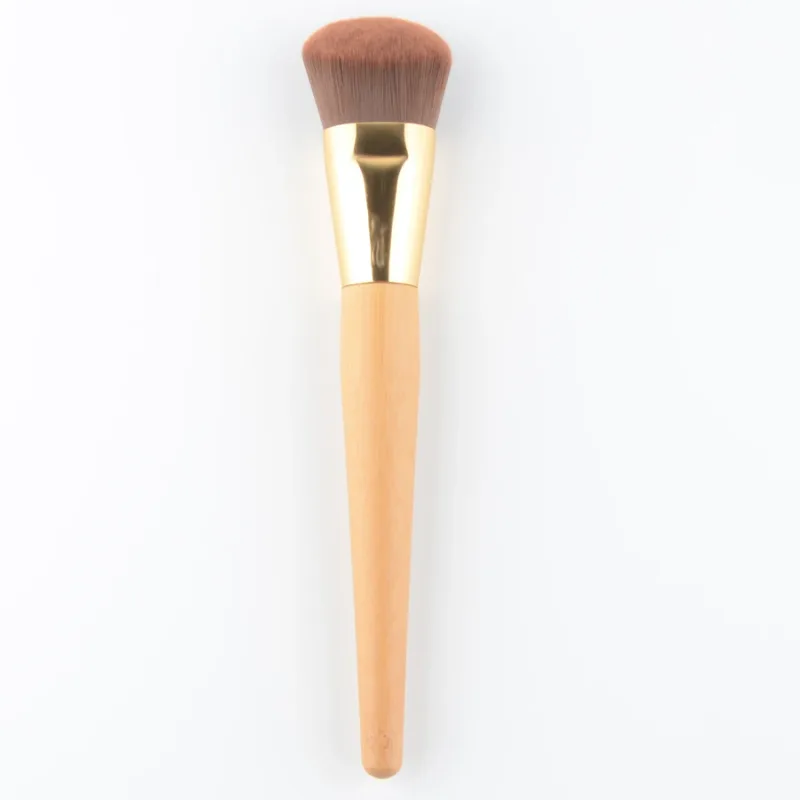 1pc Super Soft Powder Make up brushes Foundation Blusher makeup brush Shadow blending contour Professional High quality bamboo — image 7