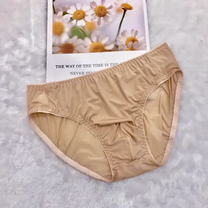 Sexy men's underpants for men's daily ultra-thin translucent concave convex style briefs Soft and breathable gay underwear — image 16