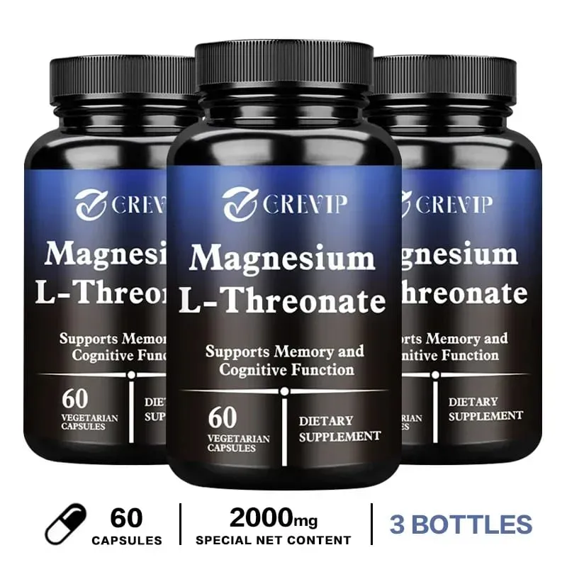 Magnesium L-Threonate Supplement – Promotes Brain Health and Enhances Memory Boosts Nerve Energy Sleep Support Cognition — image 10