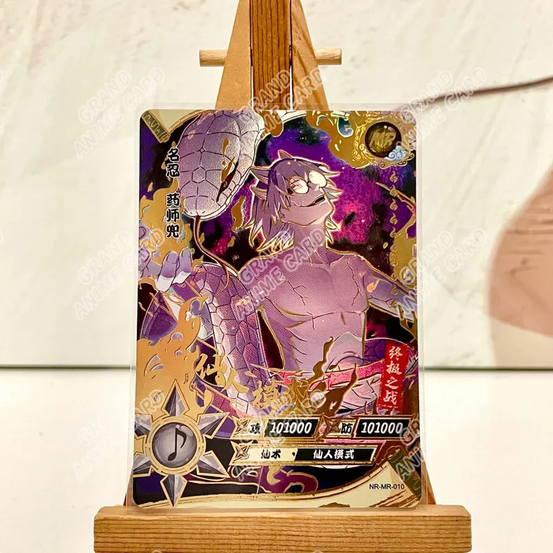 Kayou Genuine Anime Naruto Card MR Full Series No.001-037 Gaara Naruto Uzumaki Kimimaro Jiraiya Tsunade Collection Card Toy Gift — image 2