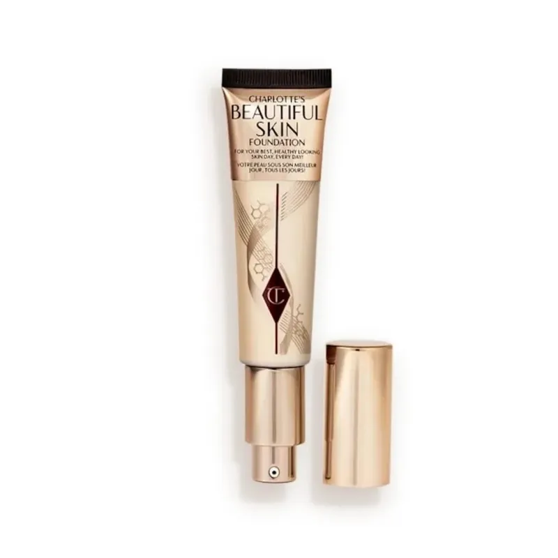 Charlotte Tilbury Airbrush Flawless Foundation Beautiful Skin Foundation Soft-matte Full-coverage Natural Foundation Radiant Glo — image 15