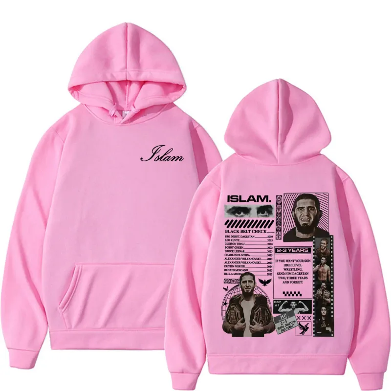 Islam Makhachev Send Him 2-3 Years Dagestan and Forget Merch Hoodies Men Women Gothic Vintage Long Sleeve Sweatshirts Streetwear — image 10