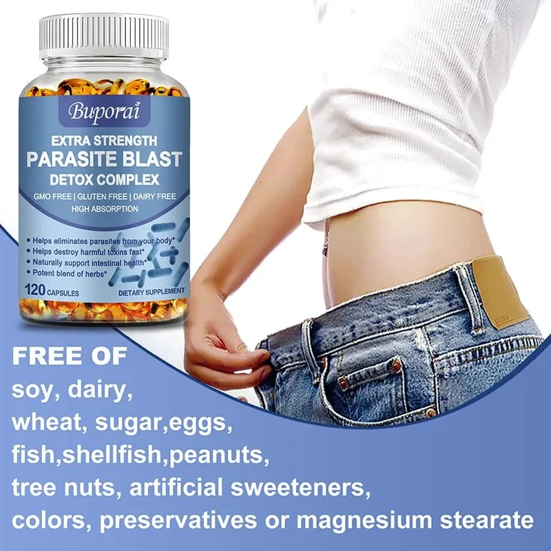 Parasite Blast Detox Complex - Eliminate Parasites Cleanse The Intestines and Improve Digestion — image 6