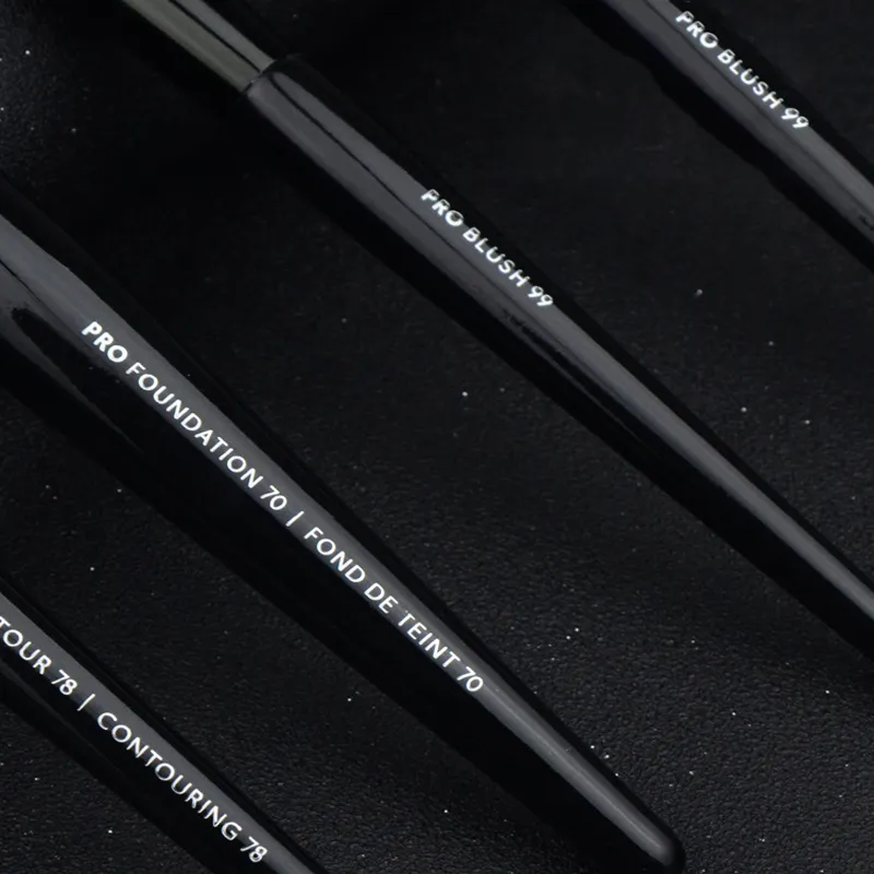 SEP Black Series Makeup Brushes Powder Foundation Concealer Blusher Bronzer Eye Shadow Eyebrow Eyeliner Sculpting Brush Gift — image 5