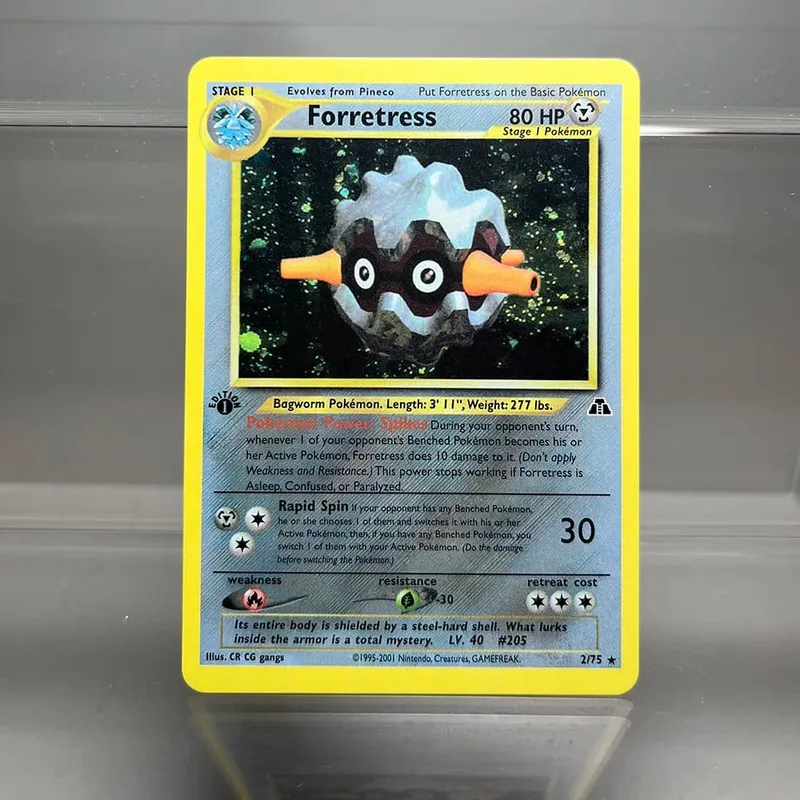 PKM Foil Cards Houndour Celebi Houndoom 1st Edition 1996 Single Cards Game Collection Cards PTCG Proxy Cards — image 10