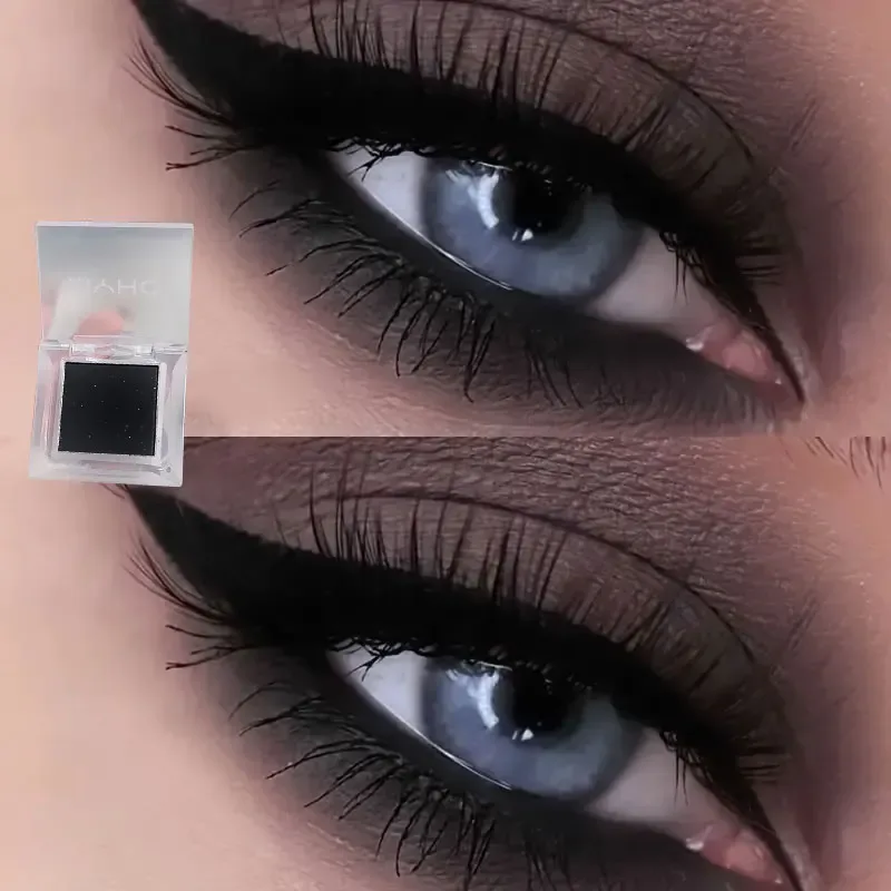 1Pcs Monochrome Matte Highlight Smoked Eye Shadow Plate Powder Is Delicate and Durable Naturally Brightening Dopamine Eye Shado — image 3