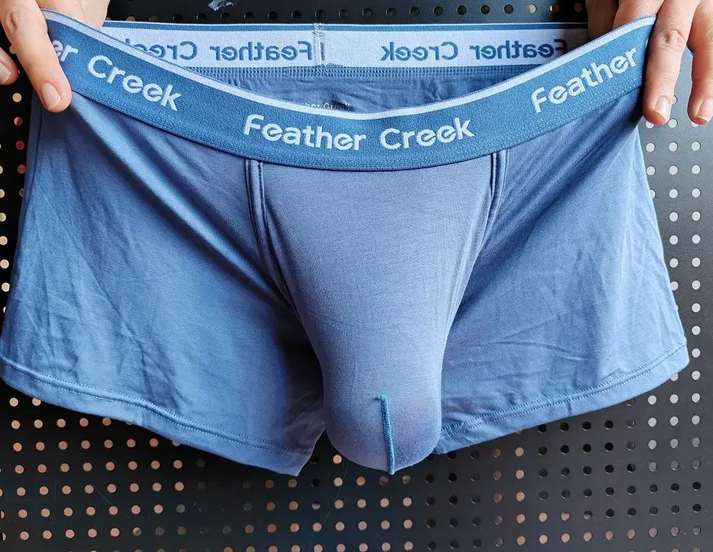 Man Bulge Pouch Underwears Super Big U-Concex Boxers Elastic Modal Crotch Pockets Lingerie Low Waist Briefs Enhancing Underpants — image 3