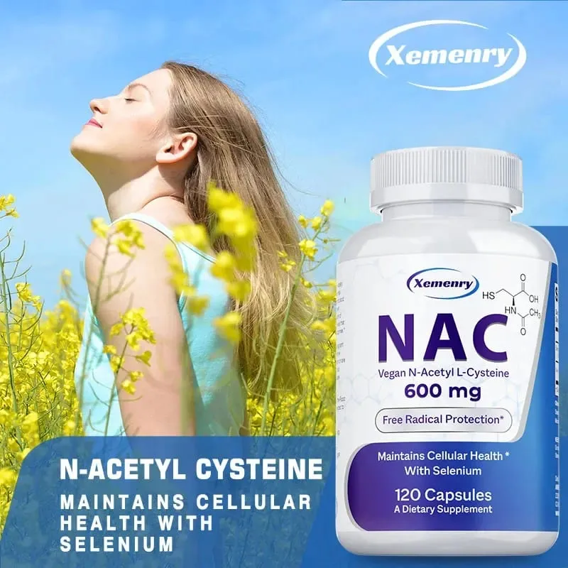 NAC Supplements - Promote Liver and Kidney Detoxification & Repair Liver and Kidney & Respiratory Health Enhances Immune — image 6