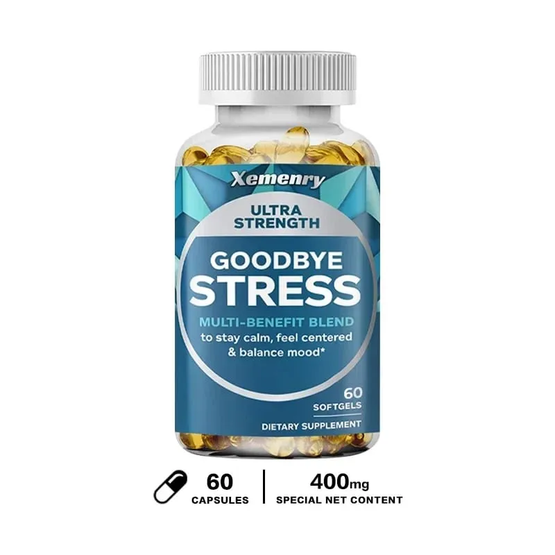 Stress Relief Capsules with GABA L-Theanine Gluten-Free and Non-GMO — image 8