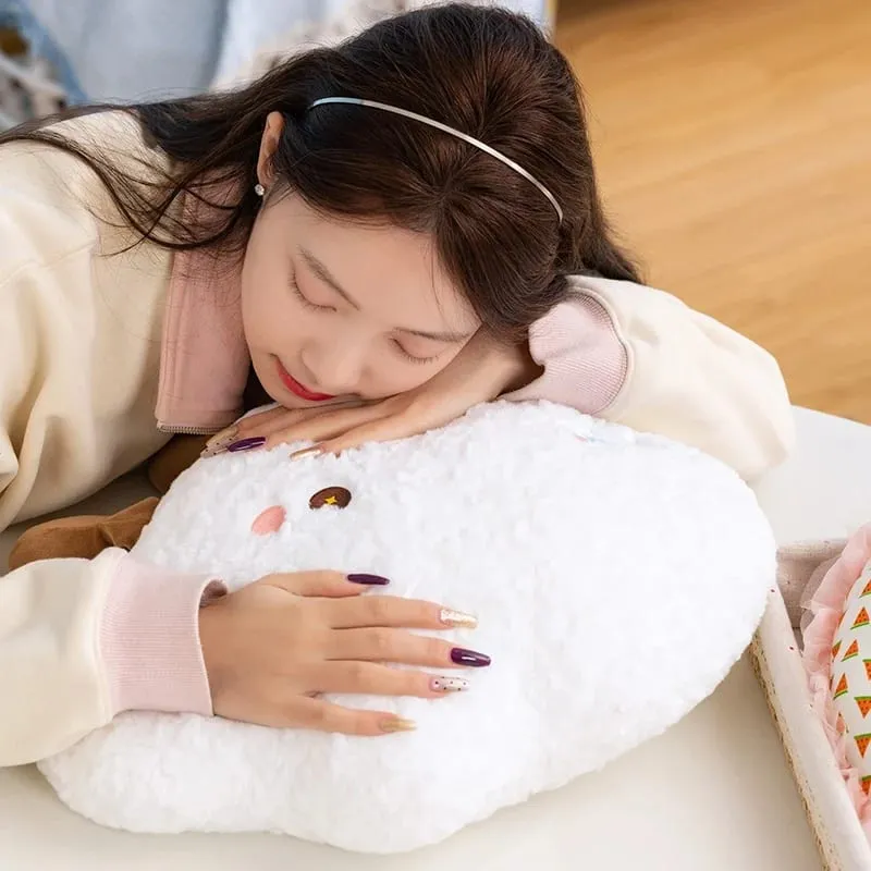 Cute Cartoon Rainbow Cloud Pillow Kawaii Stuffed Pillow Soft Filling Home Office Car Sleeping Pillow Backrest Good Gifts — image 5