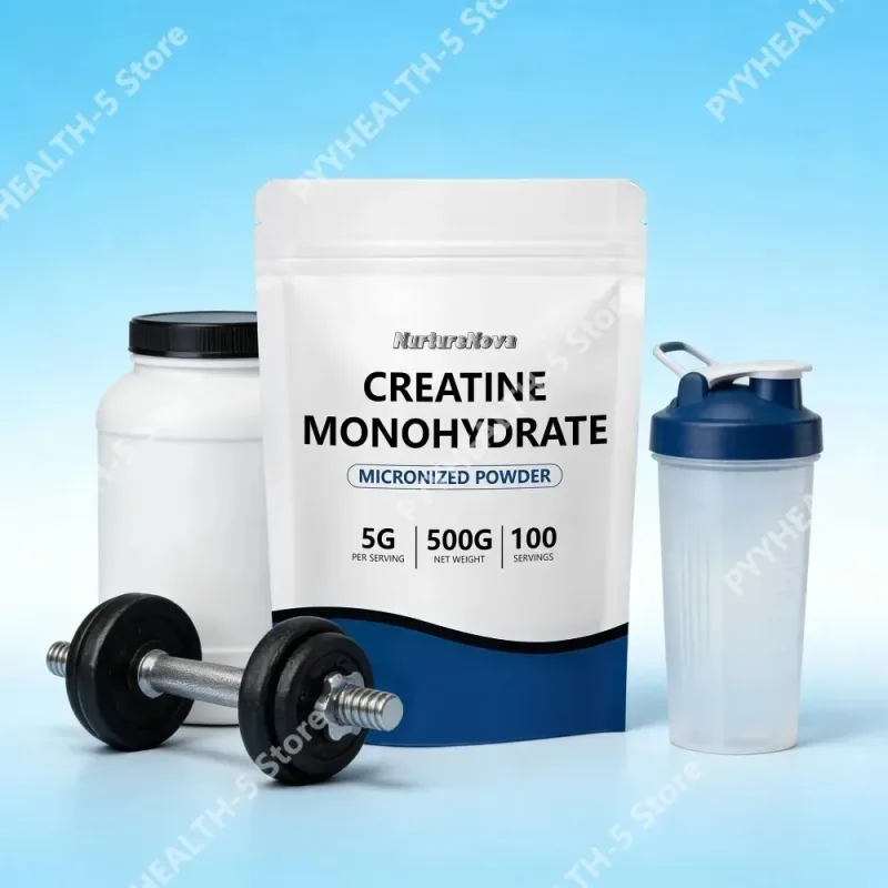 Micronized Creatine Monohydrate Powder 500g 100 Servings 5g Scoop Sports Nutrition Supplement for Men & Women — image 6