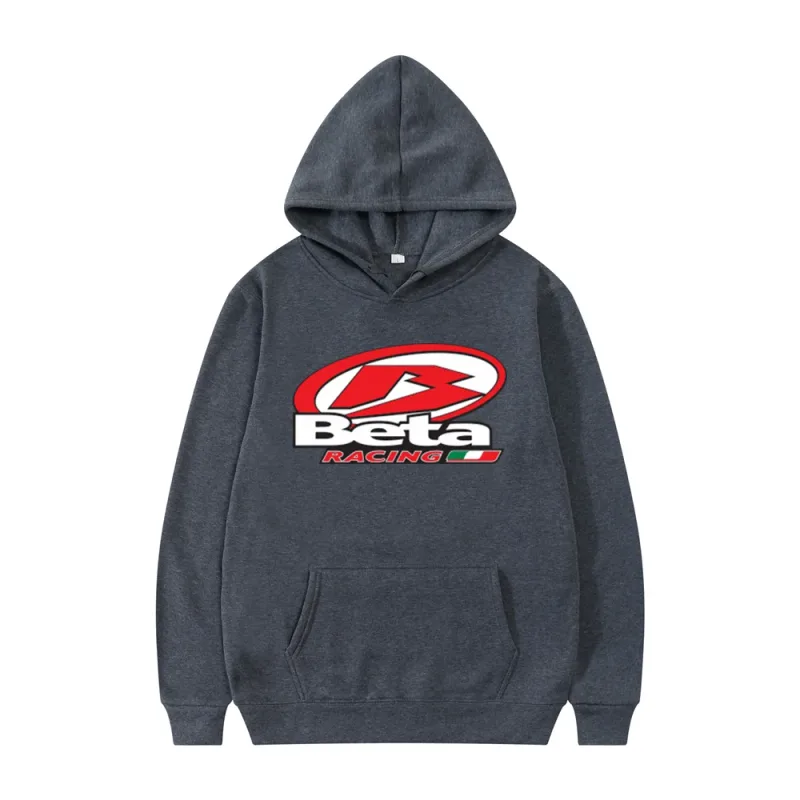 Nová mikina Beta Racing Tops Cool Men svetr Zima Podzim Beta Mikiny Streetwear — image 12
