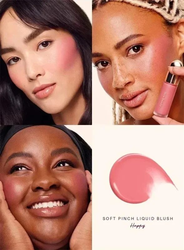 Rare Beauty Makeup Cheek Blush Cream Blusher Stick Bliss Encourage Lipstick New Happy Hope Worth Love Lip Gloss Brand Cosmetics — image 33