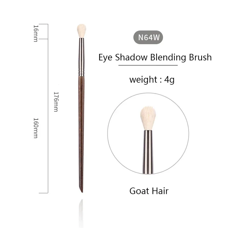 OVW Animal Hair Makeup Brush Complete Set 28PCS Lip Brushes Eyeshadow Brush Soft Makeup Brush Beauty Tools Smudge Brush Single — image 14