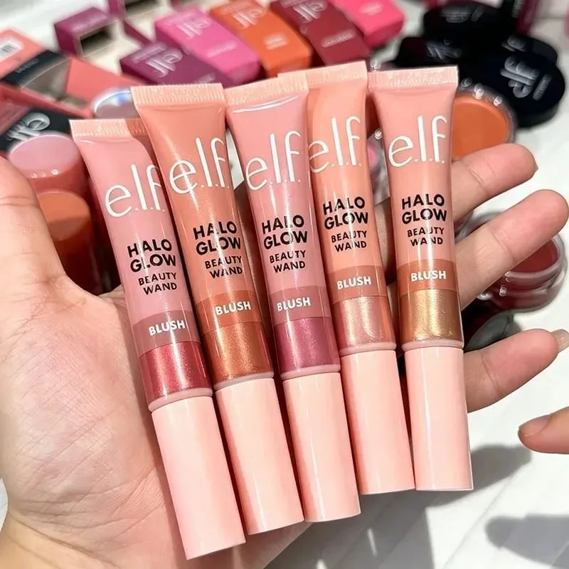 Bestseller Brands Elf Latest Style Multicolored Liquid Powder Blusher Highlight Contour Stick Long-Lasting Natural Cheek Rouge — image 3
