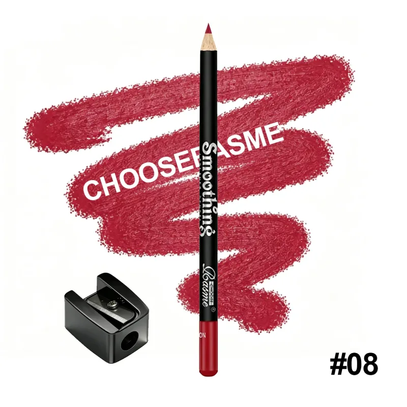 Smoothing Lip Liner Pencil Waterproof Matte Lip Contour Lipstick Long Lasting Makeup Comes With Free Pencil Sharpener — image 11