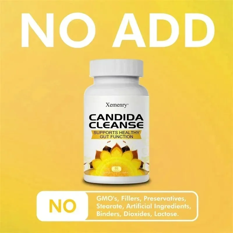 Candida Cleanse - Intestinal and Colon Support Cleansing & Detoxification Improves Digestion Enhances Nutrient AbsorptionSupp — image 7