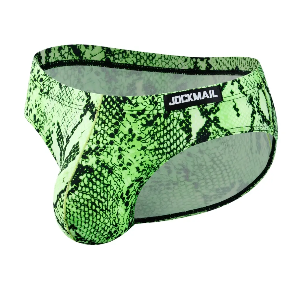 4pcs Leopard Print Sexy Briefs Men Bikini Underwear Slip Hombre Calzoncillos Hombre Kinckers Men Briefs Pouch Cuecas Underwear — image 5
