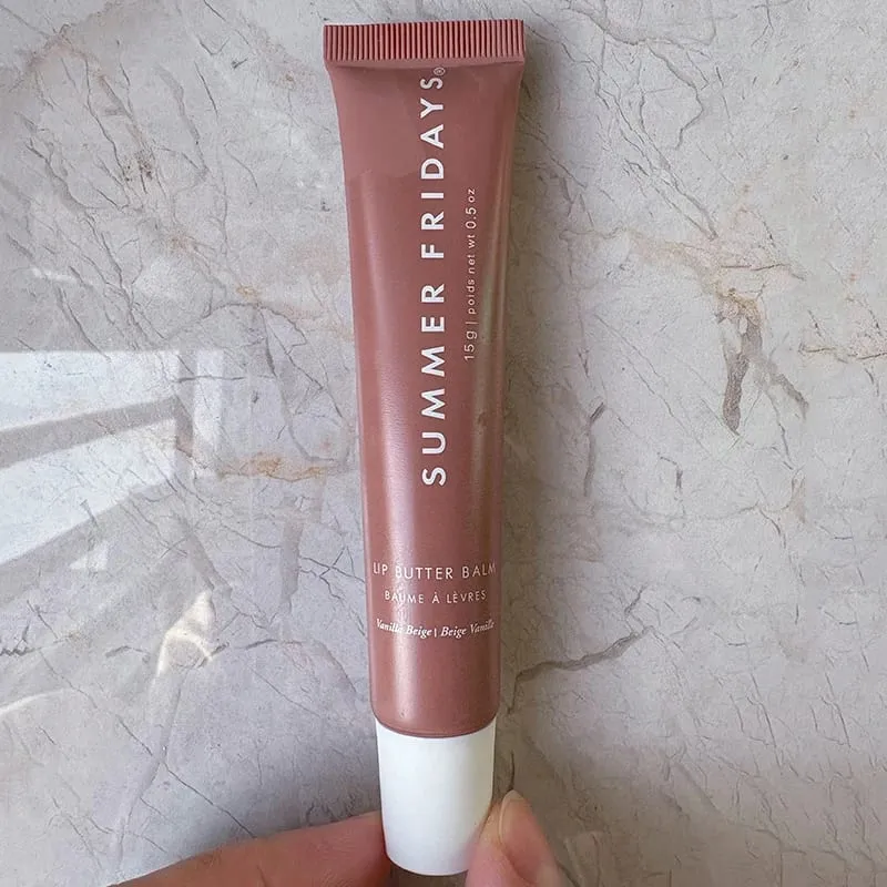 Brand Vanilla Beige Lip Balm Moisturizing Transparent Lipstick Set Smooth Soft Tube Mirror Lip Gloss Lip Makeupv — image 6