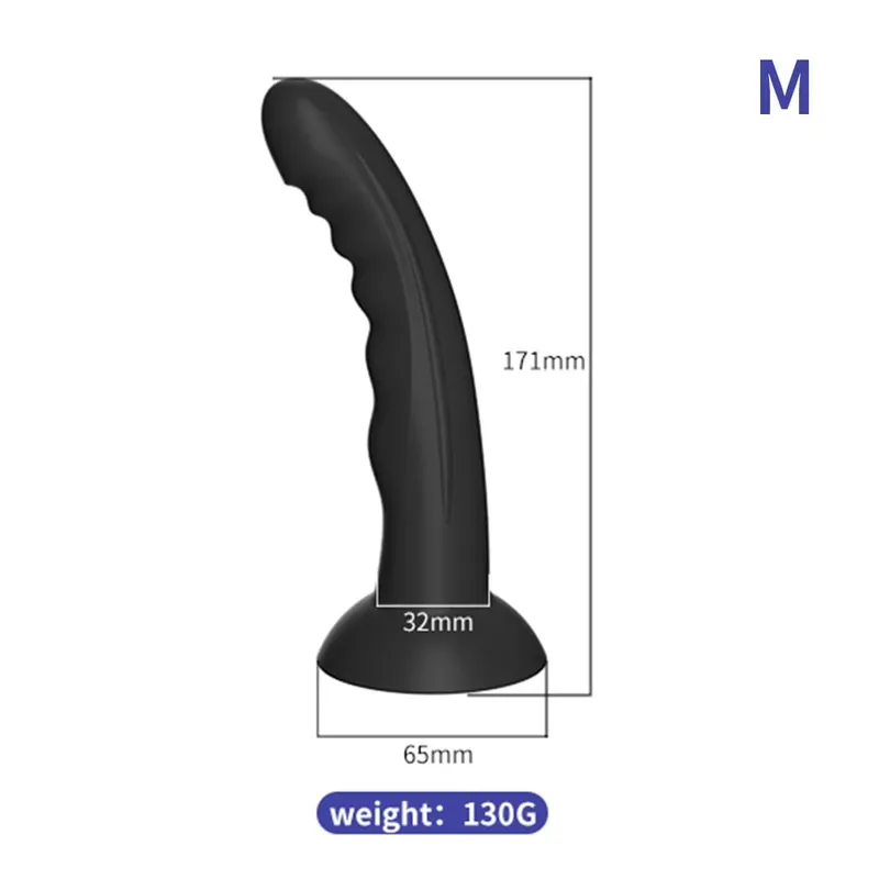 Dildo Silicone Fake Dick Big Penis Anal Butt Plug Suction Cup Prostate Massager Female Masturbator Adult Sex Toys For Woman