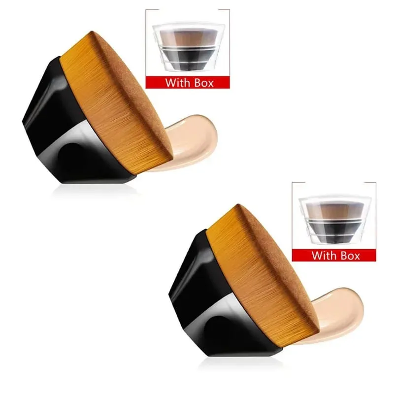 1/2pcs New Magic Makeup Brush Beauty Powder Face Blush Brushes Portable Professional Foundation Brush Large Cosmetics Soft Base — image 14