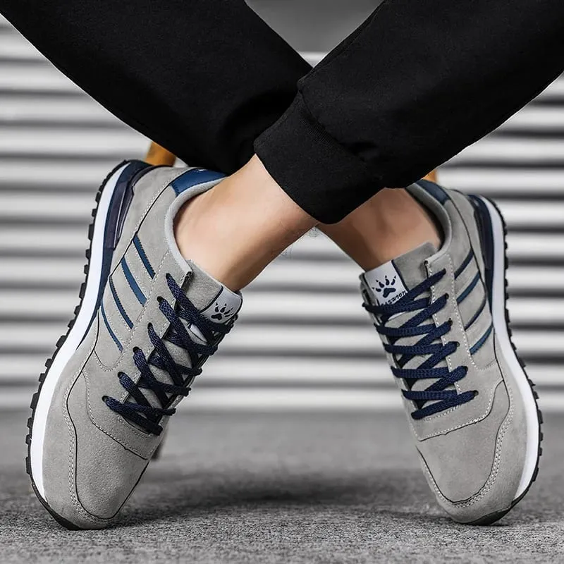 Men's and Women's Shoes Spring and Summer Leather Breathable Forrest Gump Shoes Men's Sports and Leisure Travel Running Shoes Me — image 4