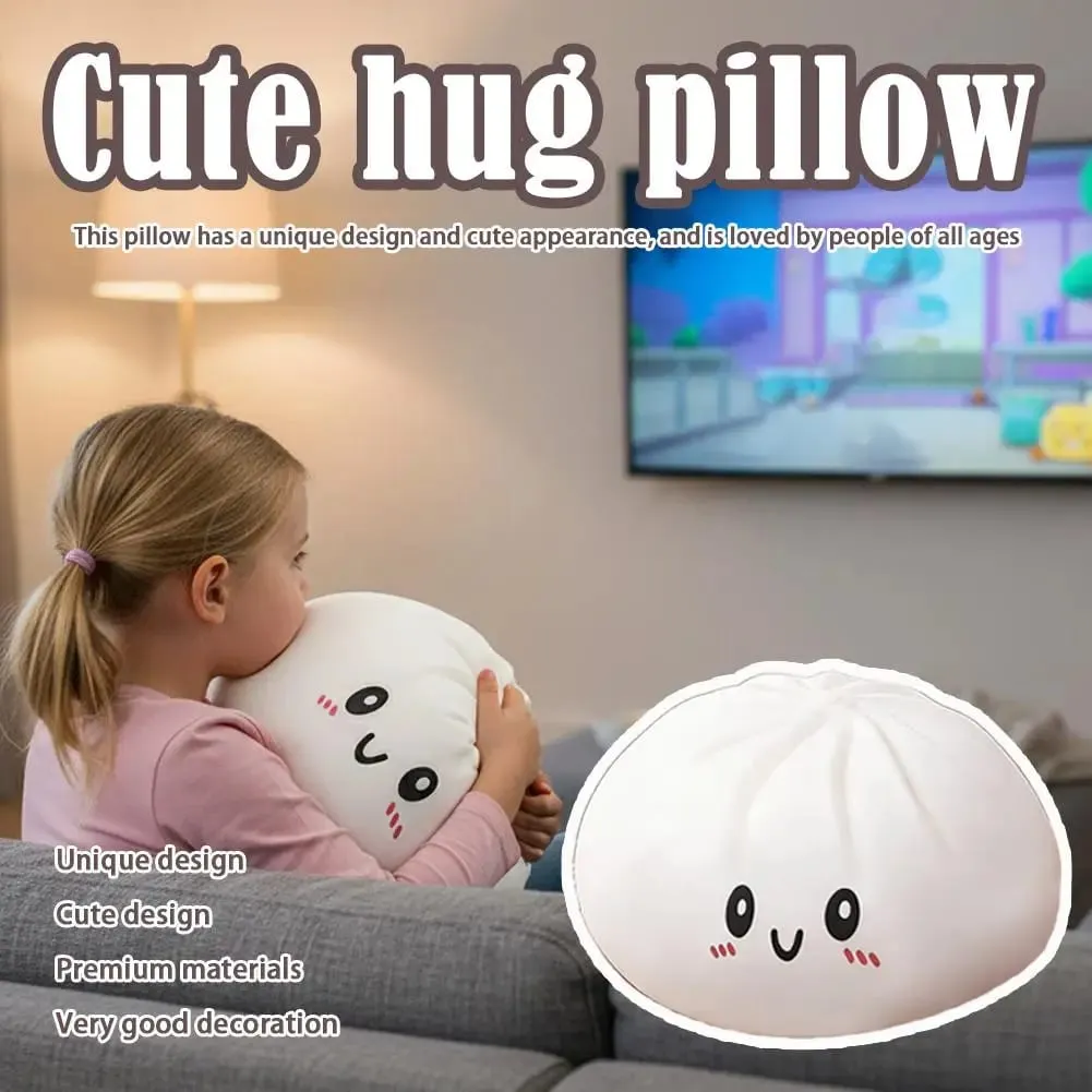 Großes Dampfbrötchen-Squeeze-Spielzeug, große Squishies, Anti-Stress-Reliever, Zappelspielzeug für Erwachsene, Kinder, Geburtstagsgeschenk, weiches Essen, Kissen-Dekoration — image 7