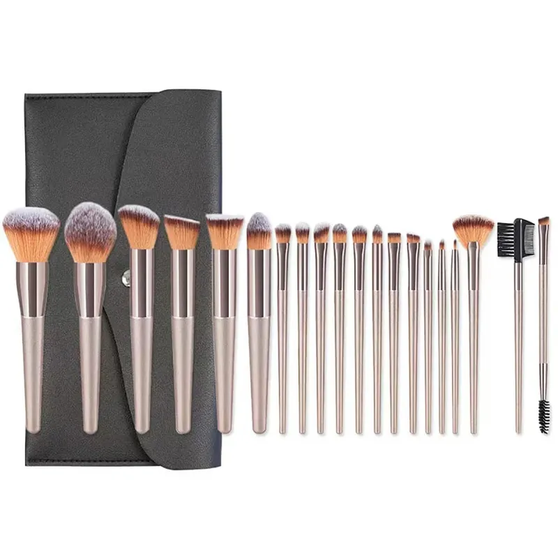 24 ks Sady štětců na make-up Profesionální kosmetické štětce Pudr na obočí Podkladová báze Stíny Pinceaux Make-up Nástroje — image 7