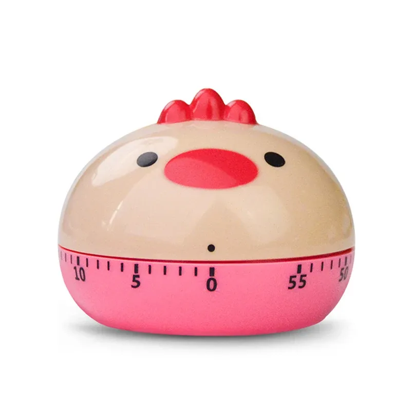 Mechanical Kitchen Timer with Cartoon Animal Pattern Cooking Alarm SCountdown Timer — image 9