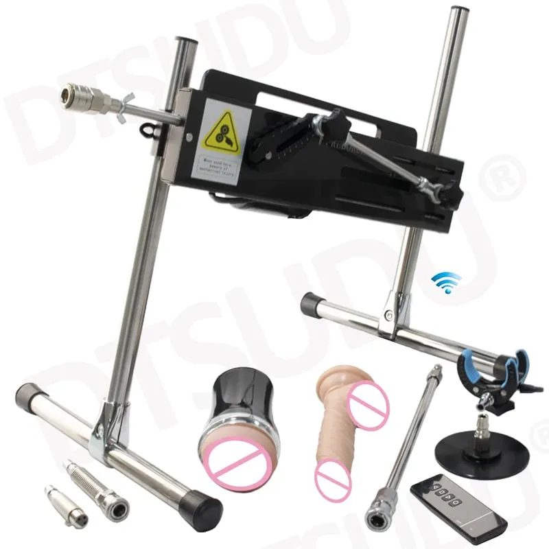 Műpénisz-120W-os automata műpéniszgép 3-15cm szuper csendes maszturbáló műpénisz szexgép felnőtt pár szexuális játék női férfi szexjáték — image 15