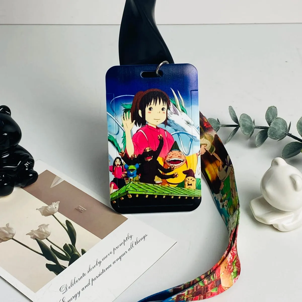 Anime Lanyard Japanese Manga Neck Strap for Key ID Card Phone Straps Badge Holder Hanging Rope Keyrings Accessories Gifts — image 3
