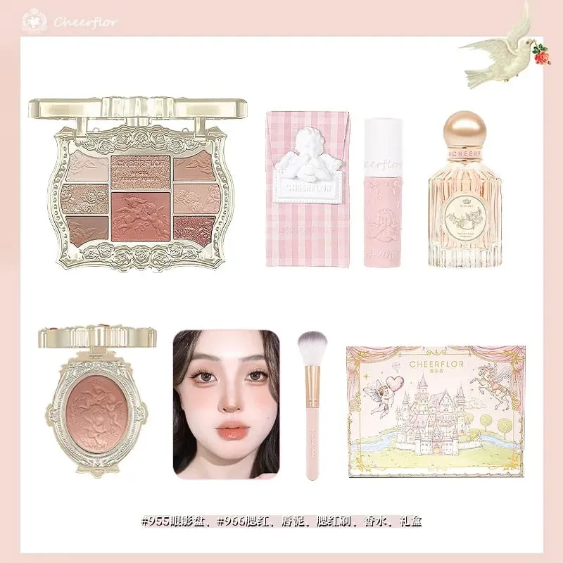 Makeup Gift Box Set Cosmetics Blush Lipstick Eyeshadow Palette Practical Premium Makeup Kit Birthday Gift for Women Gi — image 3