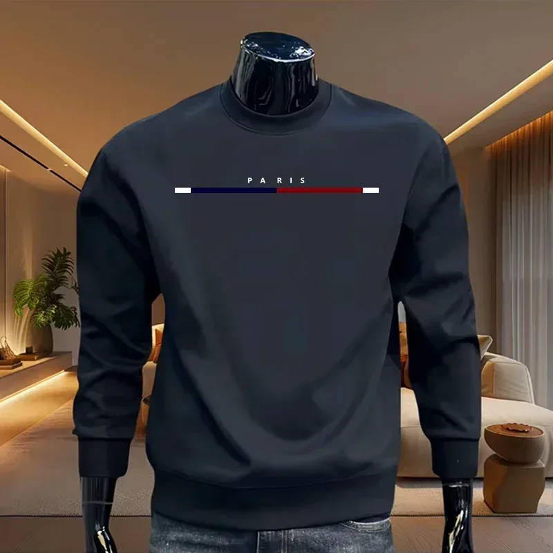 Hot Sales Autumn Winter Men's Sweatshirts Print O-Neck High Quality Casual Man Popular Sports Pullover Jogging Daily Simplicity