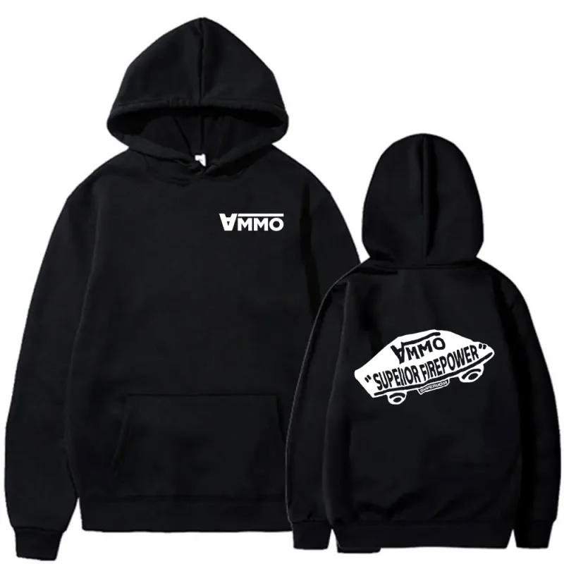 Sweat-shirt à capuche imprimé Double face pour hommes et femmes, vêtement à la mode, surdimensionné, à manches longues, frères d'armes — image 1