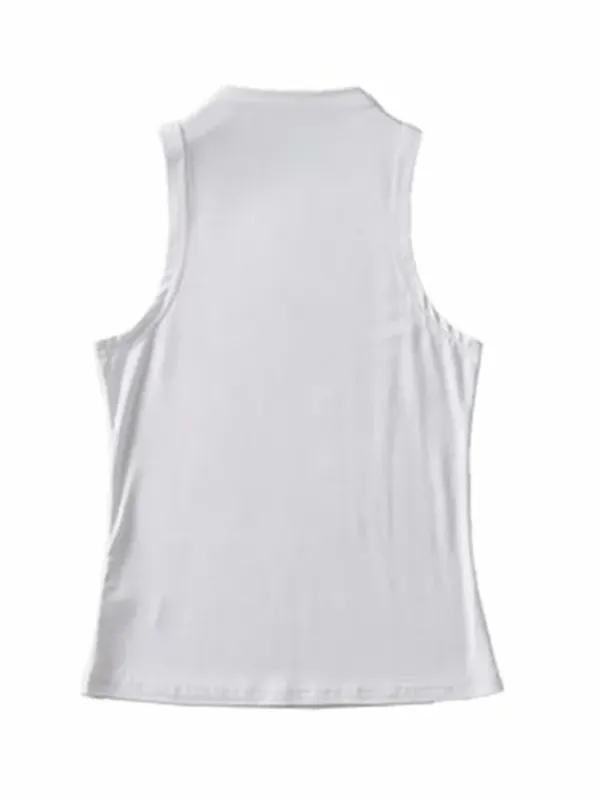 2025 Summer NEW Arrival Women Solid Color Causal Sexy Croped-Top Sleeveless Tank Streetwear