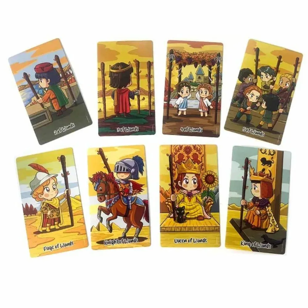 Autumn Miss Tarot 12x7 cm Card Game — image 3